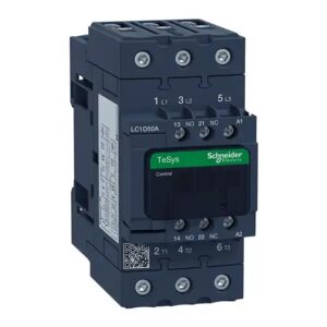 کنتاکتور اشنایدر 50 آمپر 380 ولت AC کد LC1D50AQ7