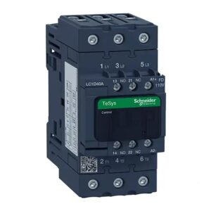 کنتاکتور اشنایدر 40 آمپر 110 ولت DC کد LC1D40AFD