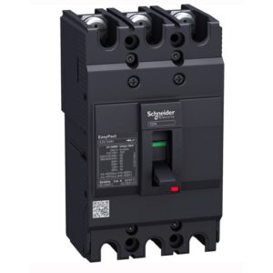 کليد اتوماتيک فیکس 75 آمپر اشنایدر سه پل 30kA کد EZC100H3075