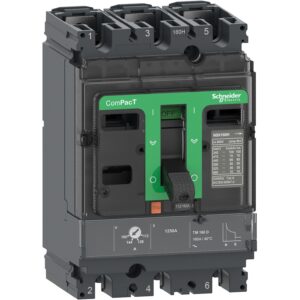کلید اتوماتیک 80 آمپر اشنایدر سه پل 70kA حفاظت TM-D