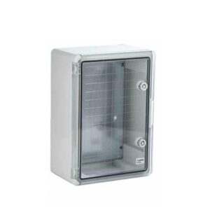 تابلو برق پلاستیکی دانوب (ABS) سایز 15*35*25 درب شفاف