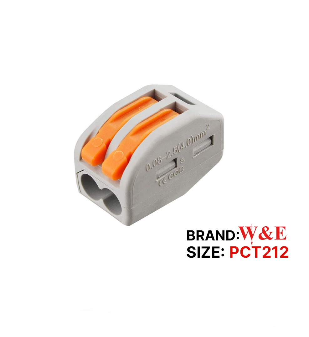 ترمینال انشعابی دو خانه PCT-212 برند W&E