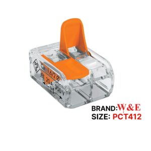 ترمینال انشعابی 2 خانه PCT-412 برند W&E